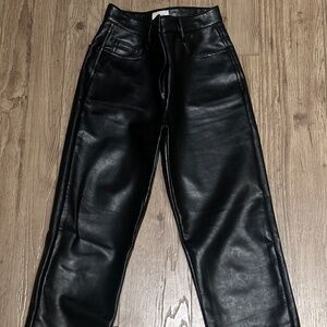 Leather pants
